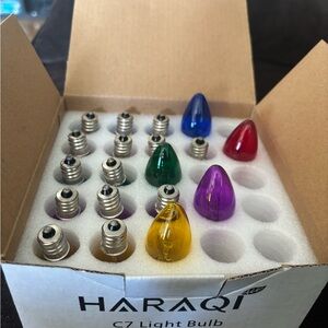 C7 Multicolor new assorted bulbs